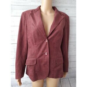 FORECASTER of Boston Career Blazer Jacket Red Lined Sz 13/14
